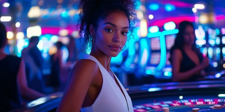 Filipino high roller player at live dealer baccarat table on 4096 platform